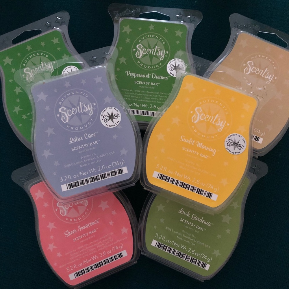 7 Bars - Scentsy Wax - Mix of Scents